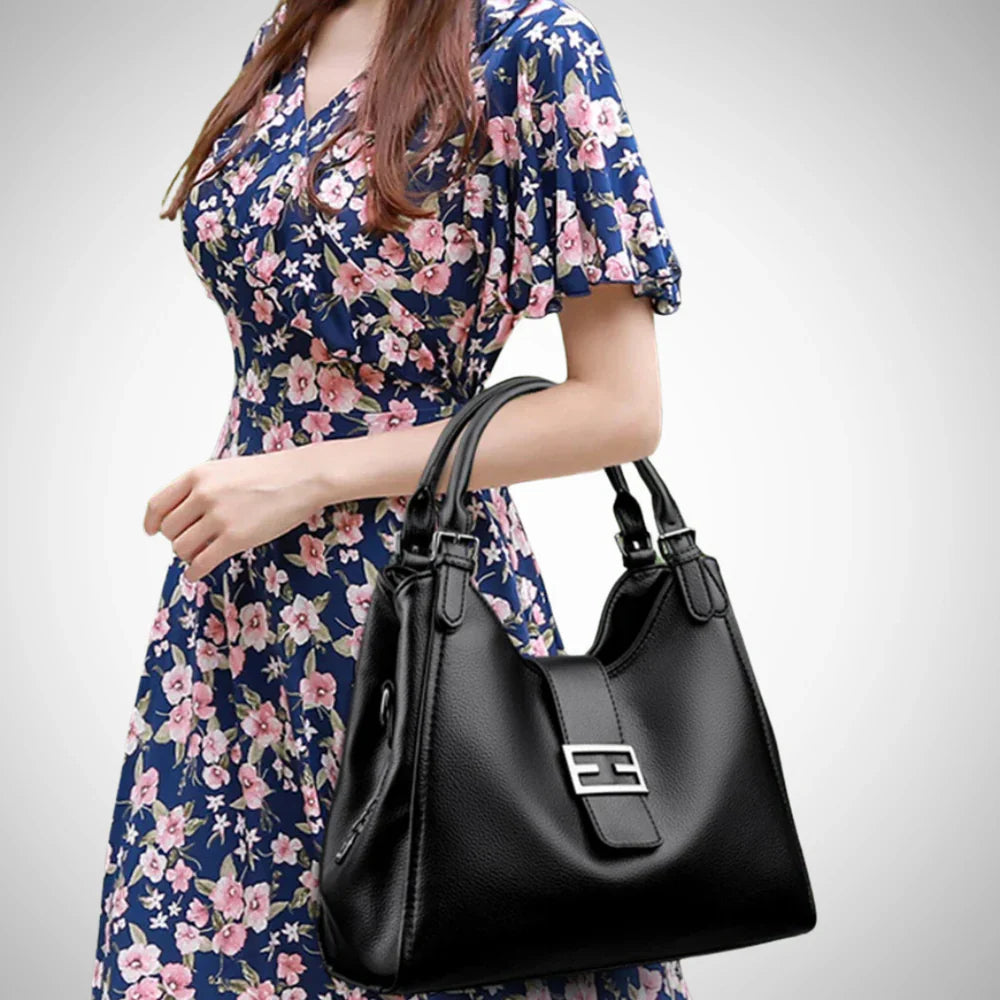 Quinlyn leather tote bag – women