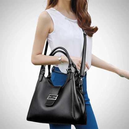 Quinlyn leather tote bag – women