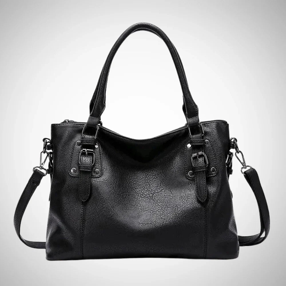 Abby convertible leather handbag – women