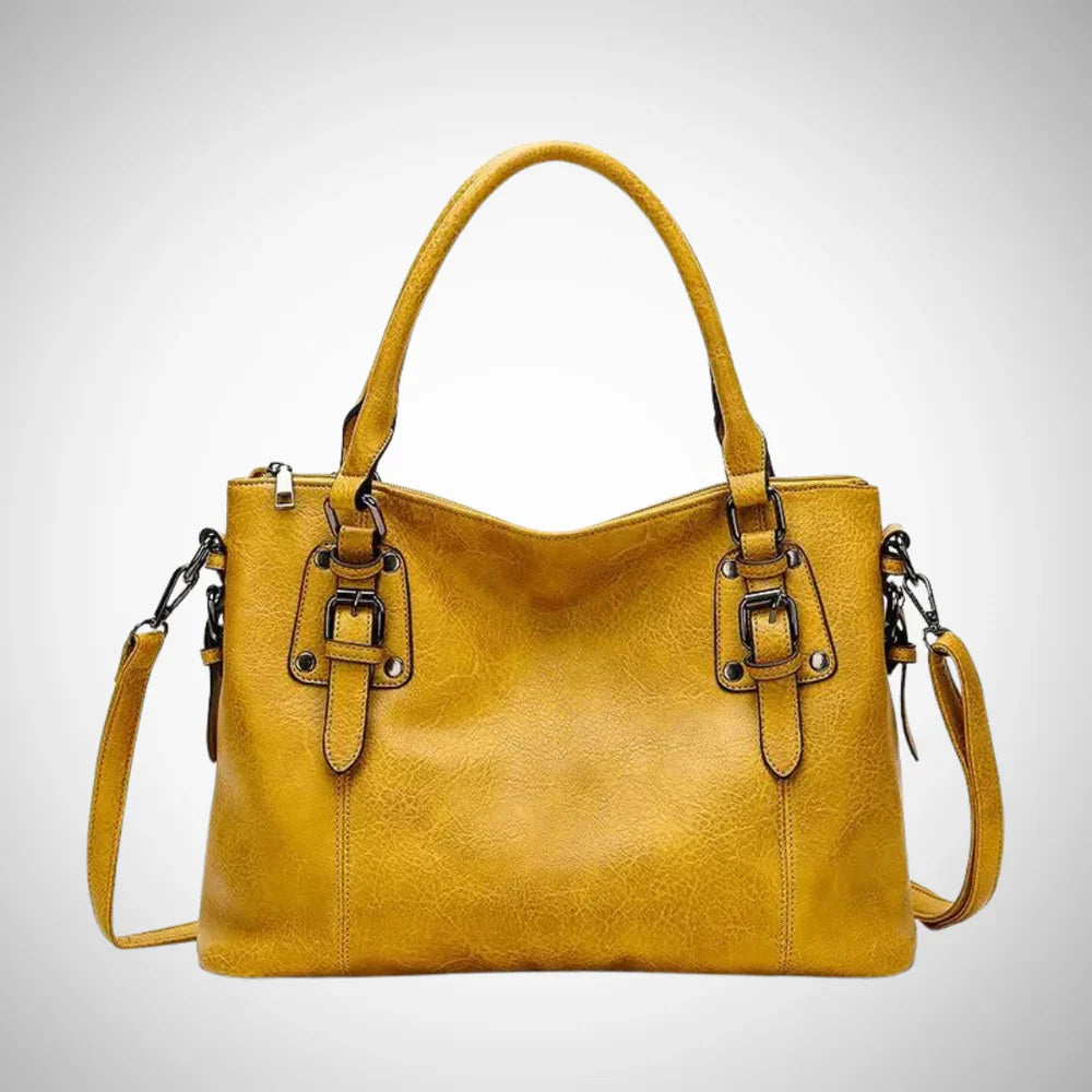 Abby convertible leather handbag – women