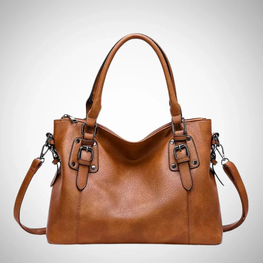 Abby convertible leather handbag – women