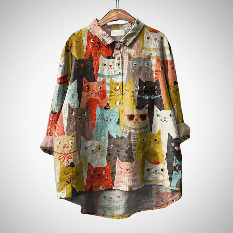 Dariana trendy print shirt for women