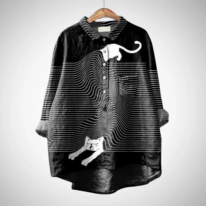 Dariana trendy print shirt for women