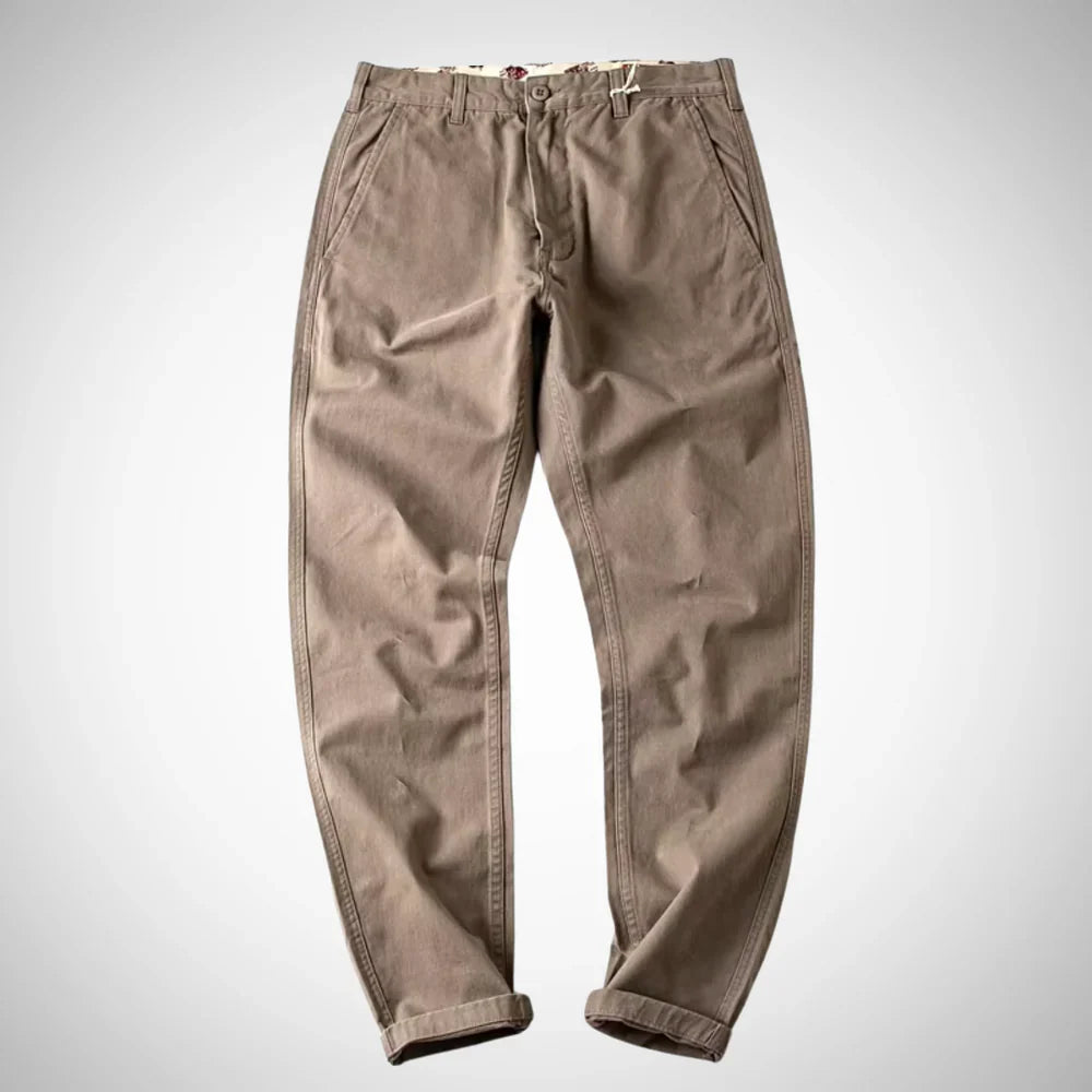 Braden heavy chino trousers – men