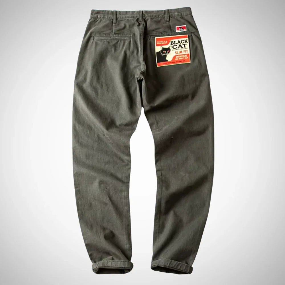 Braden heavy chino trousers – men