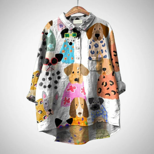 Dariana trendy print shirt for women