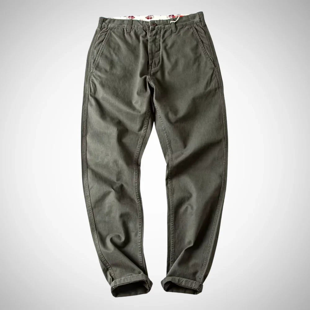 Braden heavy chino trousers – men