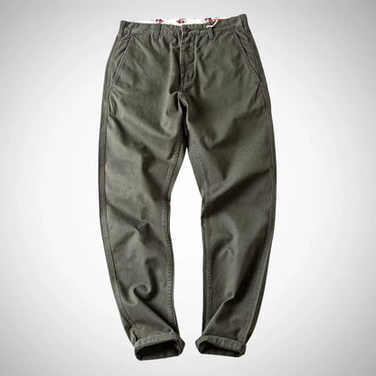 Braden heavy chino trousers – men