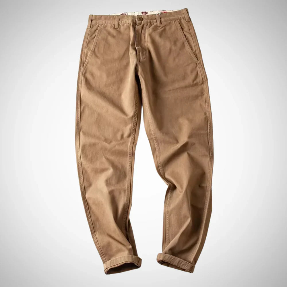 Braden heavy chino trousers – men