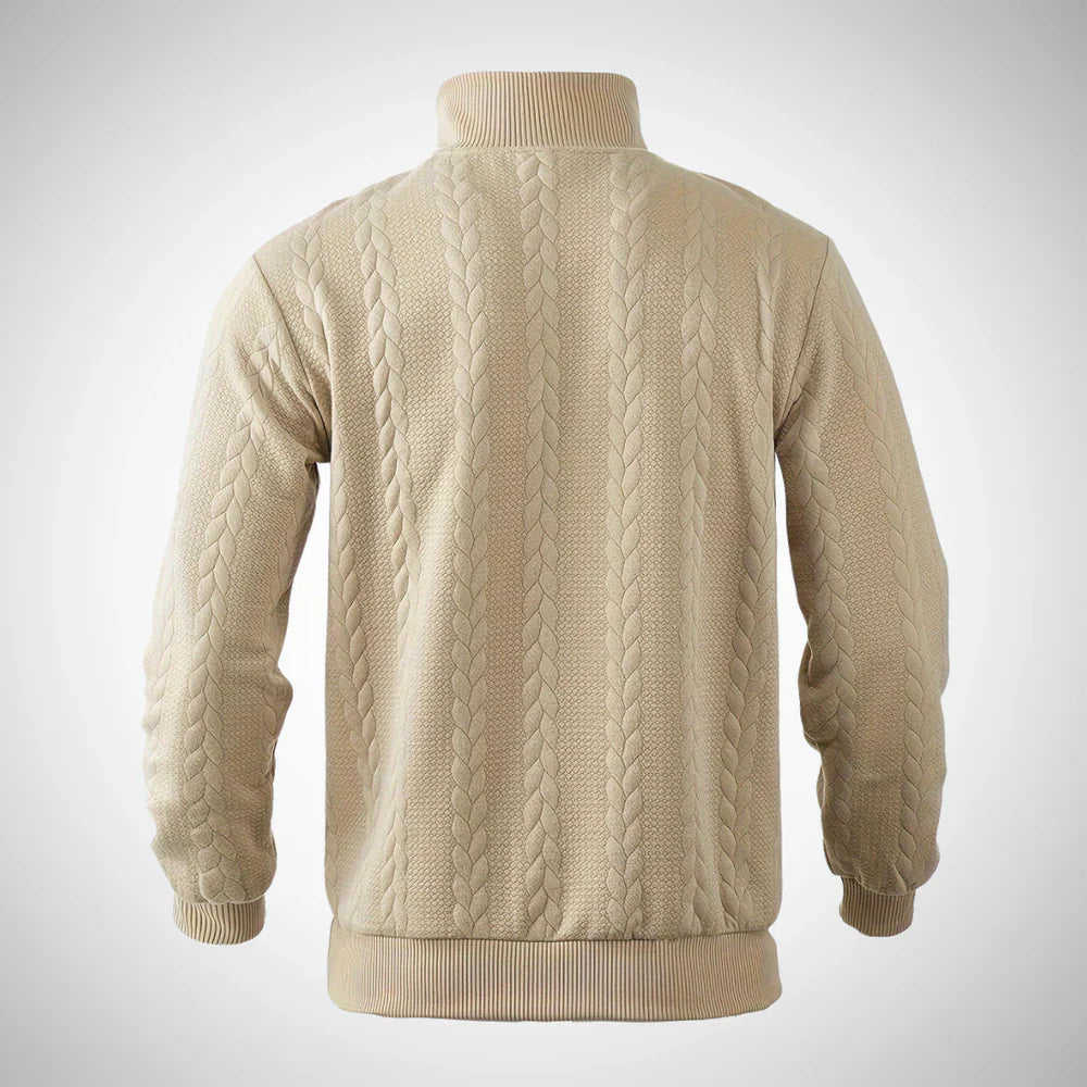 Marcel vintage zipped pullover for men