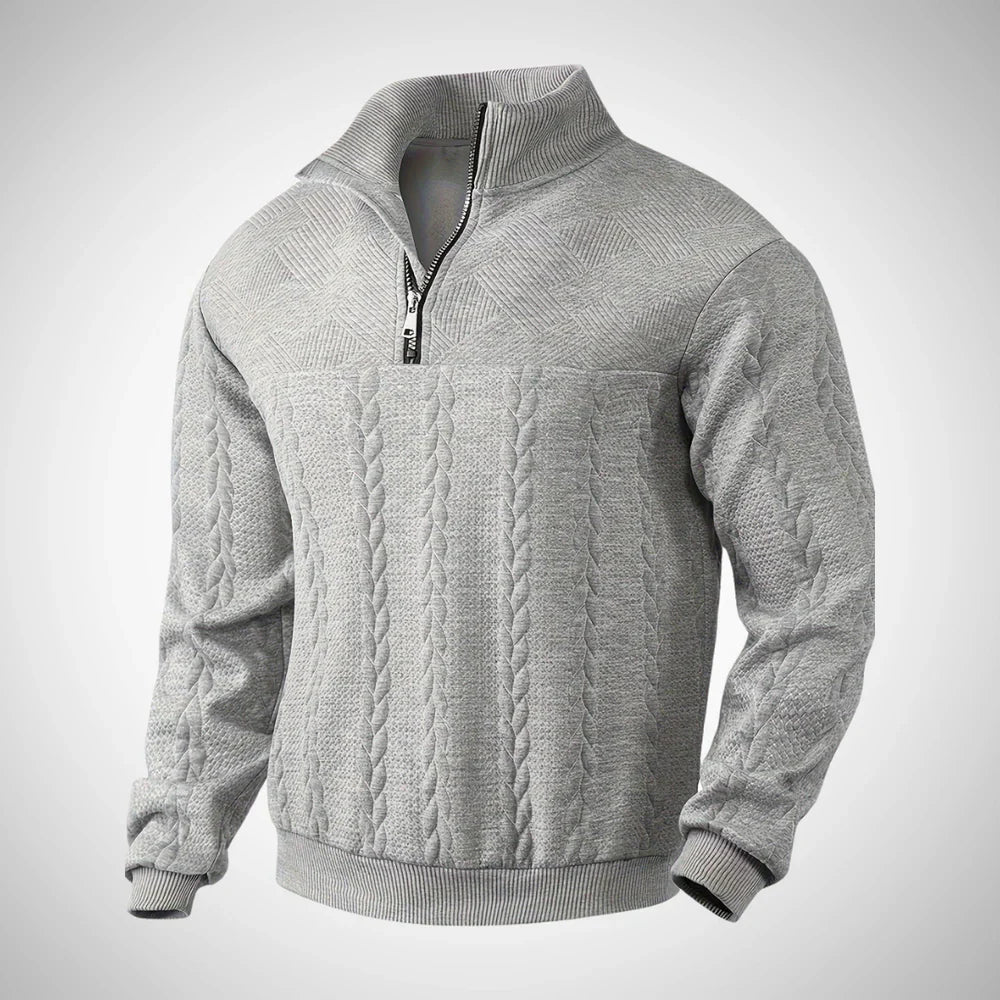 Marcel vintage zipped pullover for men