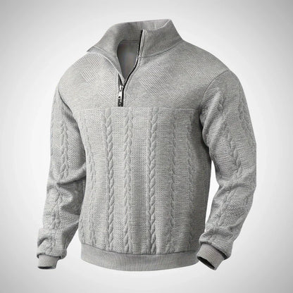 Marcel vintage zipped pullover for men