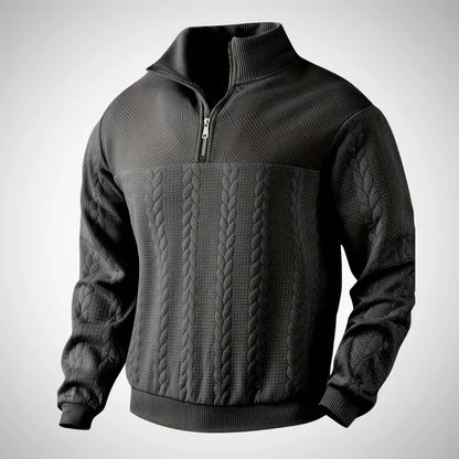 Marcel vintage zipped pullover for men