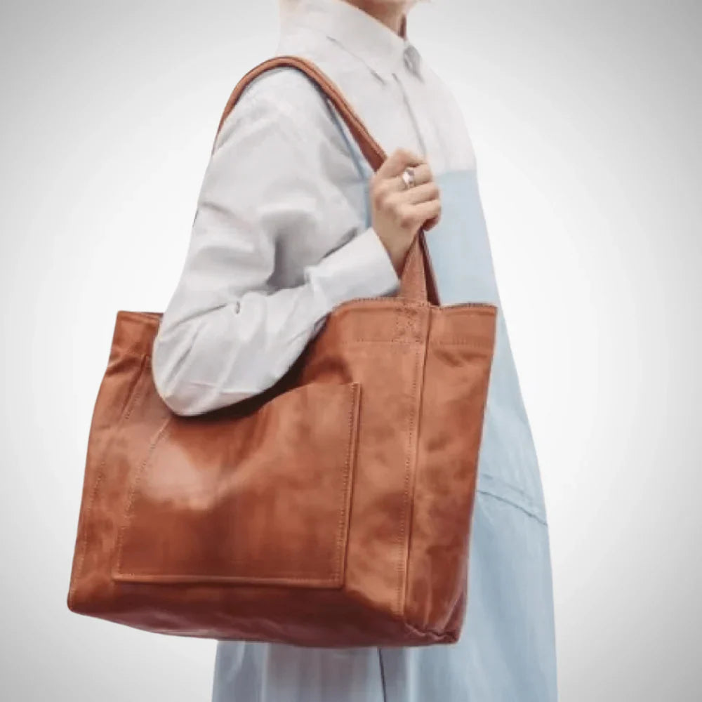 Shuve vegan leather shoulder bag – women