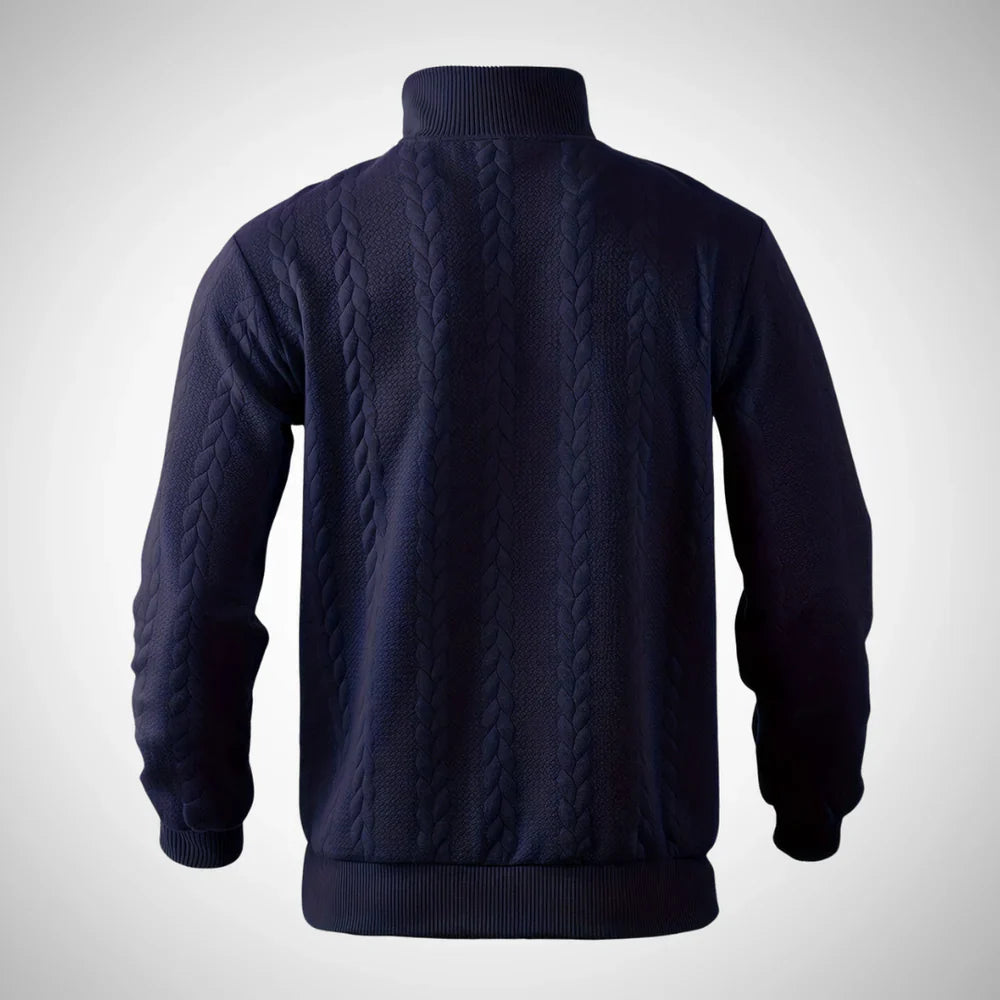 Marcel vintage zipped pullover for men