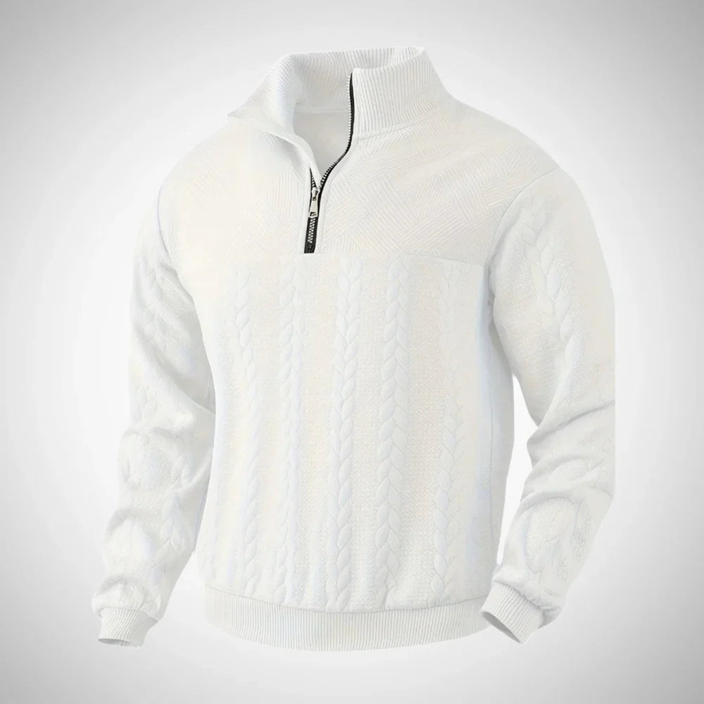 Marcel vintage zipped pullover for men