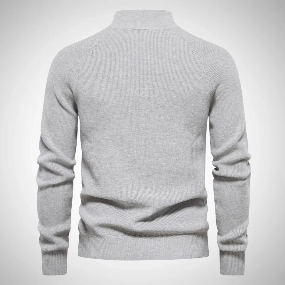 Kevin stylish half-zip pullover for men