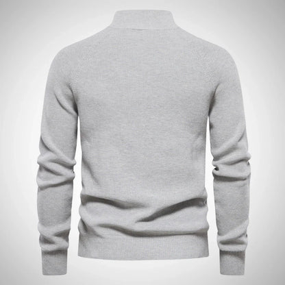 Kevin stylish half-zip pullover for men