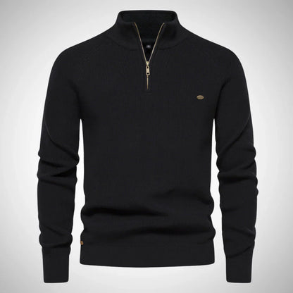 Kevin stylish half-zip pullover for men