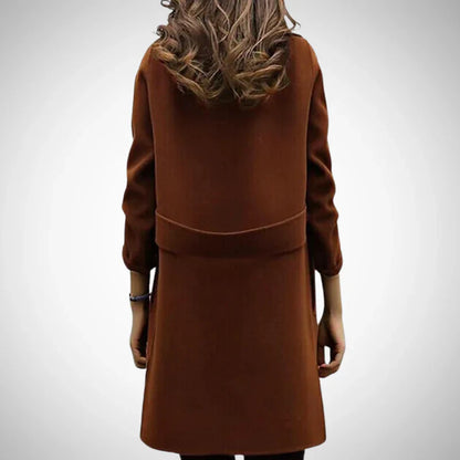 Elegance double breasted coat – women