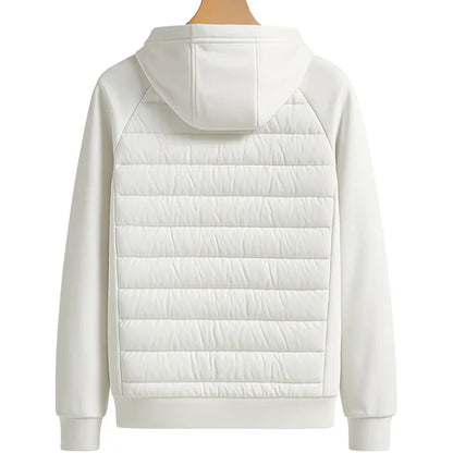 Philipp – hooded jacket with zipper and side pockets