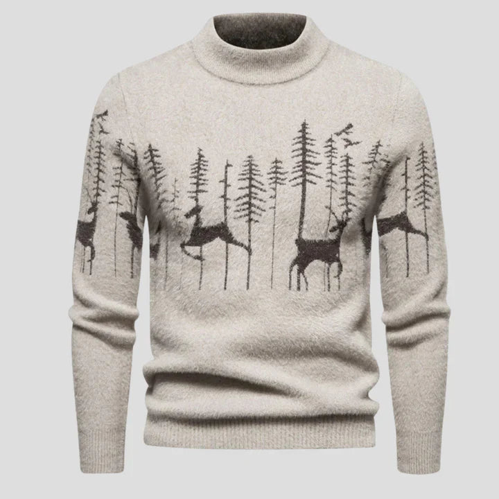 Men’s festive christmas sweater – men