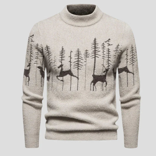 Men’s festive christmas sweater – men
