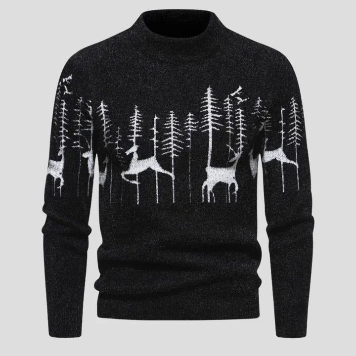 Men’s festive christmas sweater – men