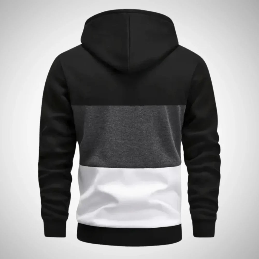 Jamil color block hoodie – men