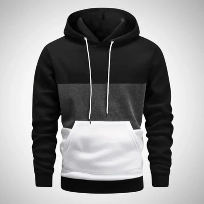 Jamil color block hoodie – men