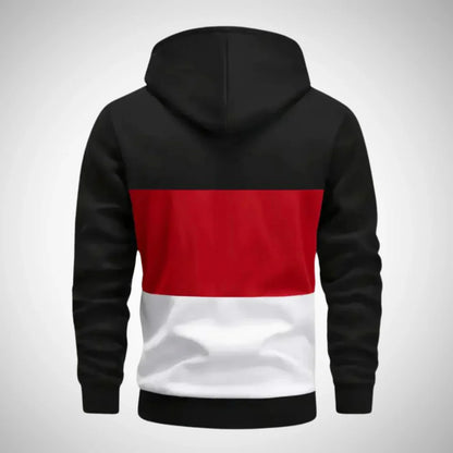 Jamil color block hoodie – men