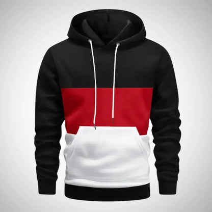 Jamil color block hoodie – men