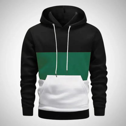 Jamil color block hoodie – men