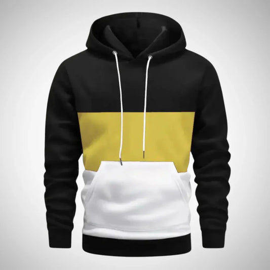 Jamil color block hoodie – men