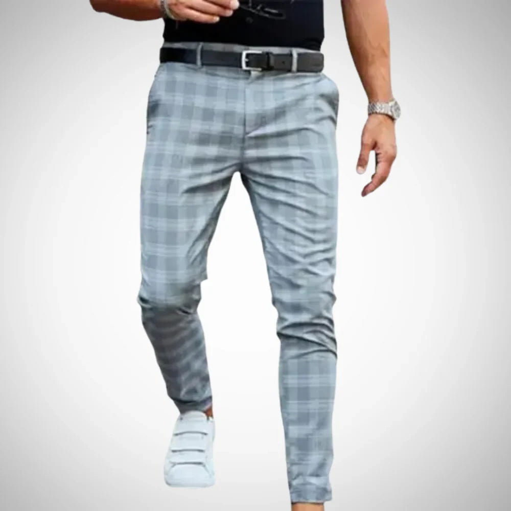 Ronny slim-fit casual trousers – men