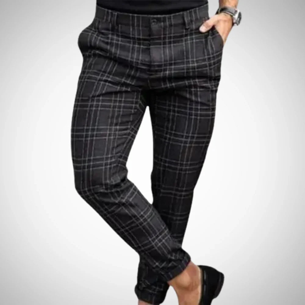 Ronny slim-fit casual trousers – men