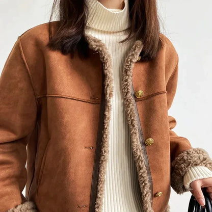 Wendy winter sherpa jacket for women