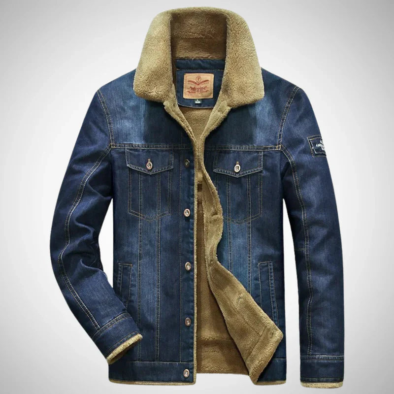 Carlos lined denim jacket – men