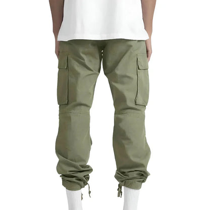 Men’s cargo pants relaxed fit with utility pockets – men