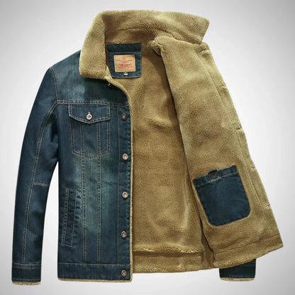 Carlos lined denim jacket – men