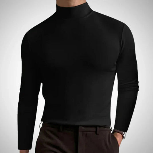 Fredrik slim-fit turtleneck sweater – men