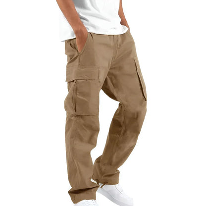 Men’s cargo pants relaxed fit with utility pockets – men