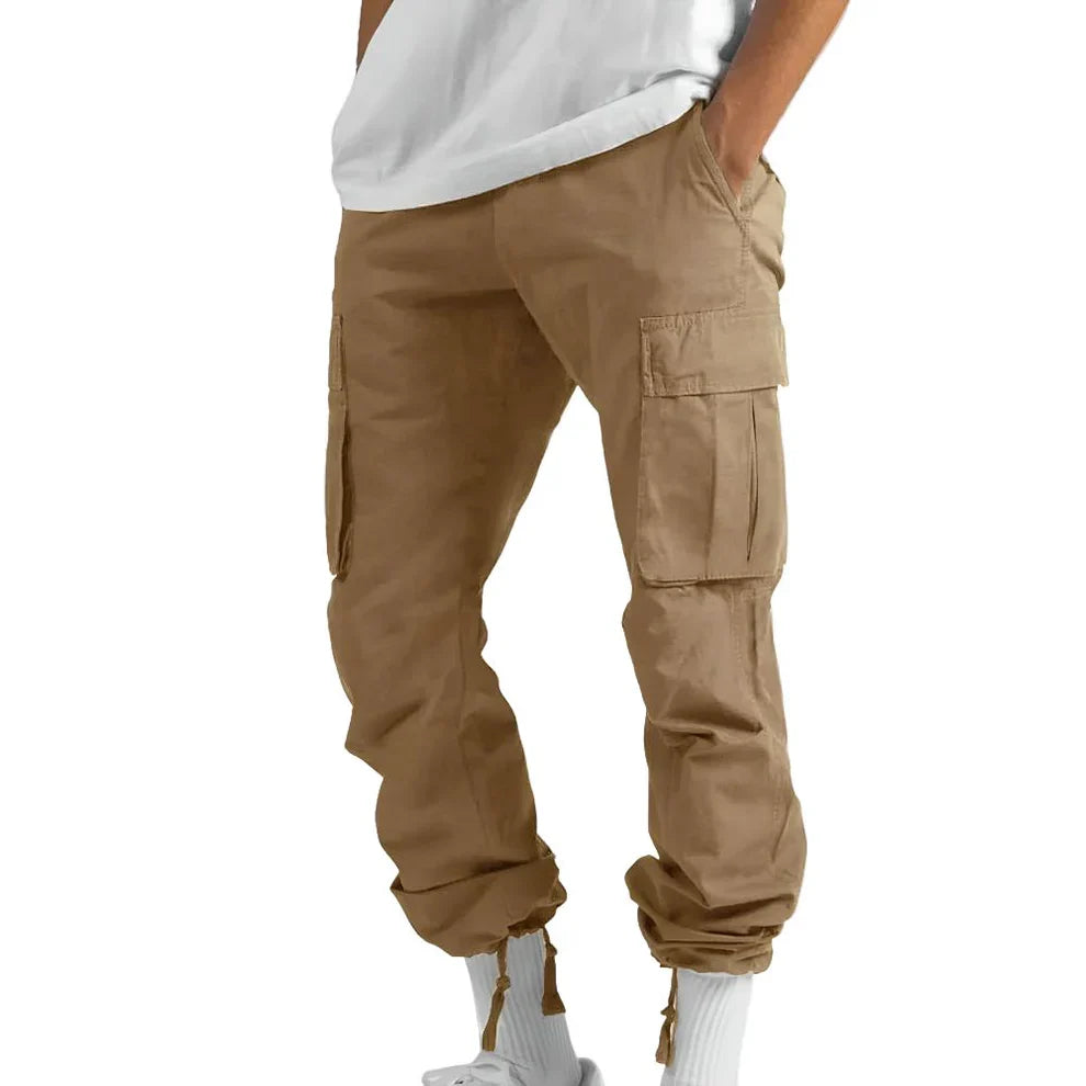 Men’s cargo pants relaxed fit with utility pockets – men