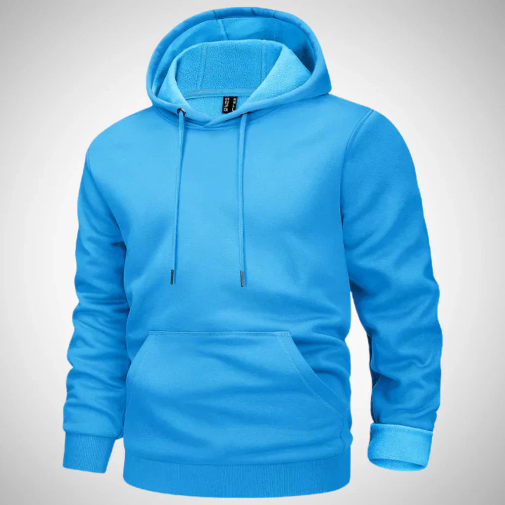 Gunter fleece-lined hoodie – men