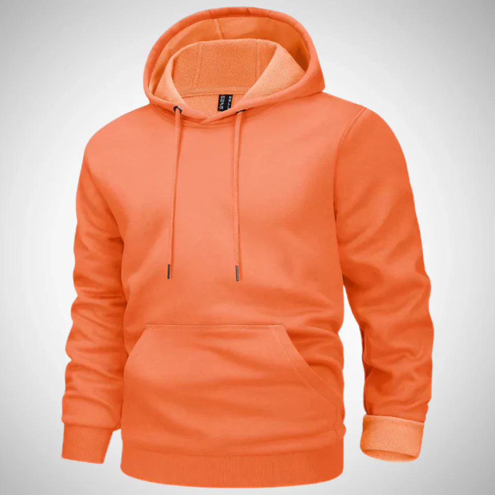 Gunter fleece-lined hoodie – men