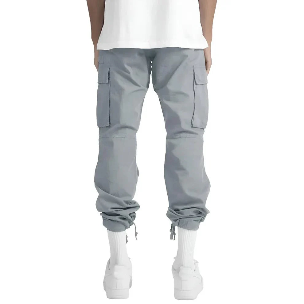 Men’s cargo pants relaxed fit with utility pockets – men
