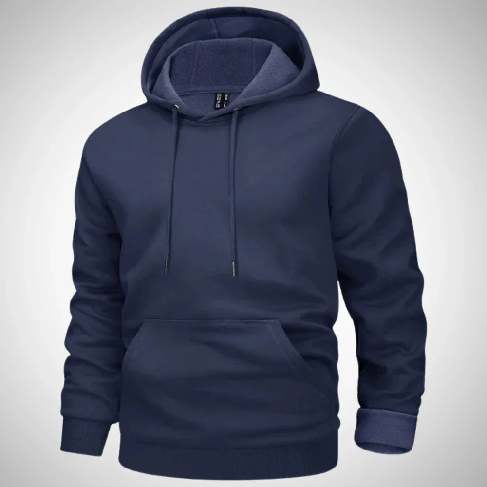 Gunter fleece-lined hoodie – men