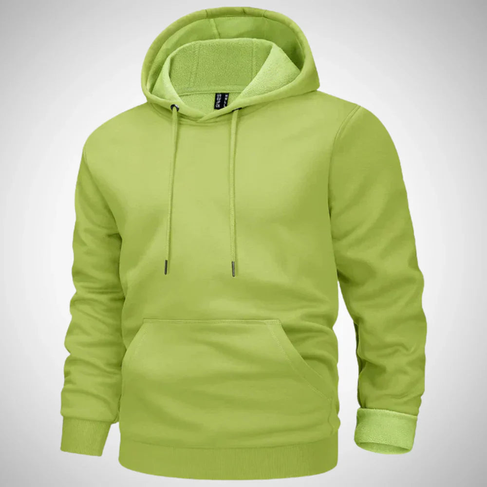 Gunter fleece-lined hoodie – men