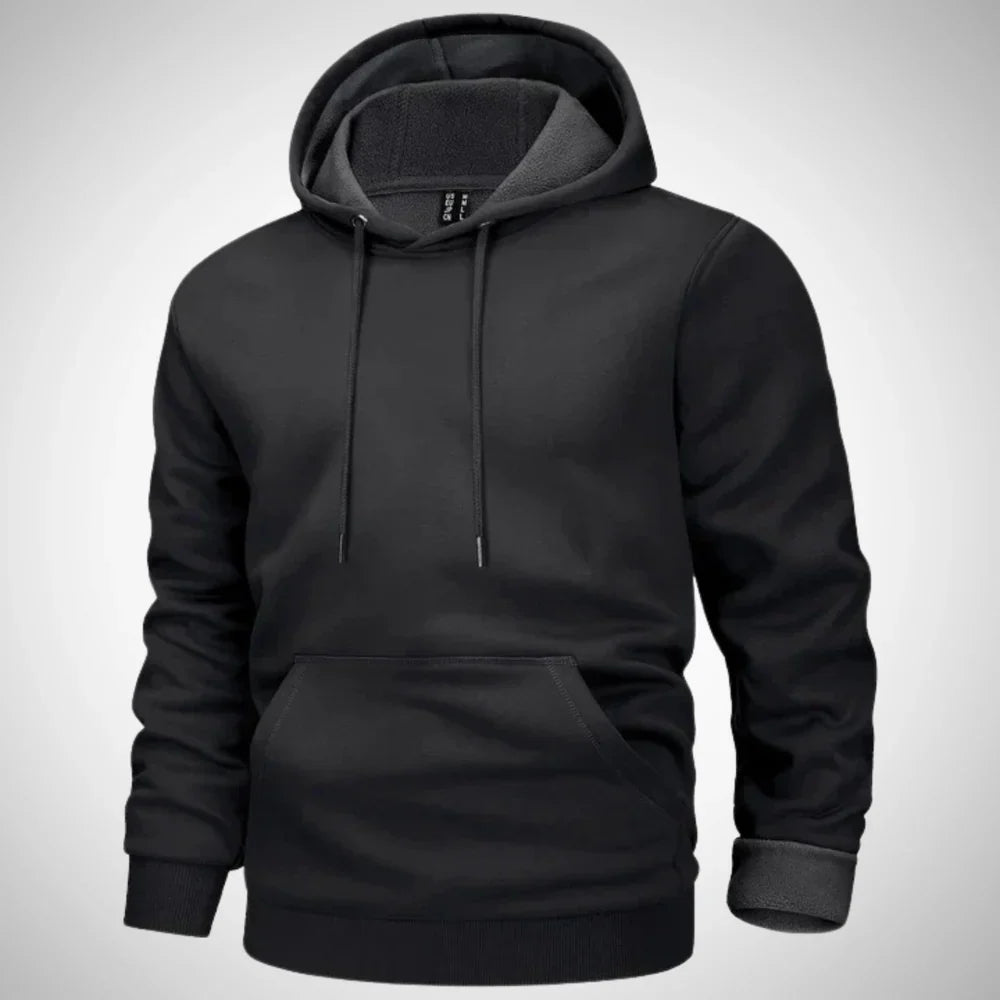 Gunter fleece-lined hoodie – men