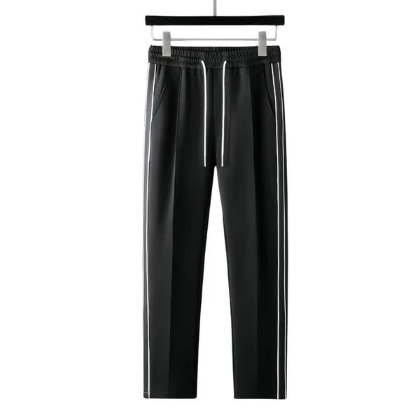 Men's sporty 2-piece set with reflective stripes – men